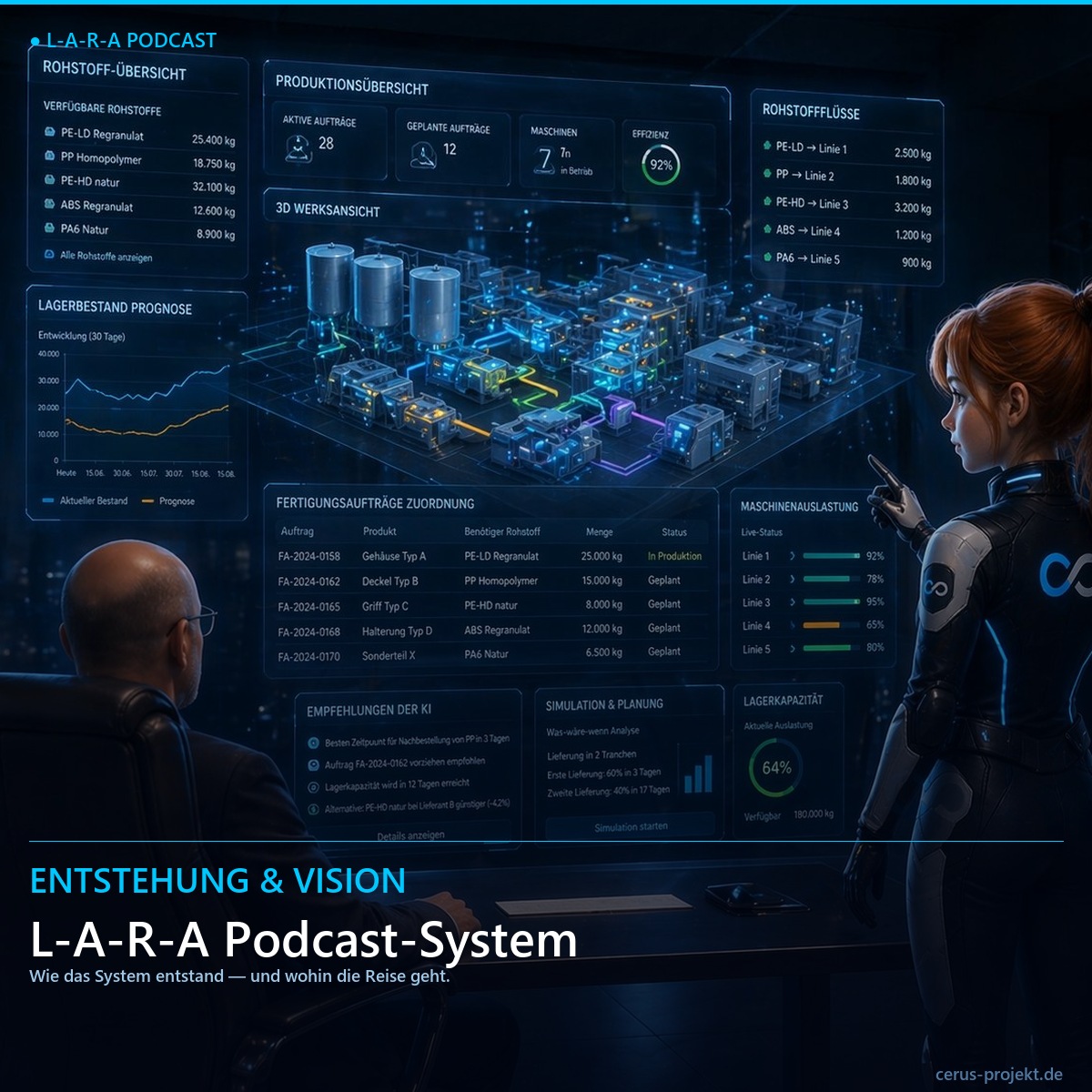 L-A-R-A Podcast-System – Entstehung & Vision
